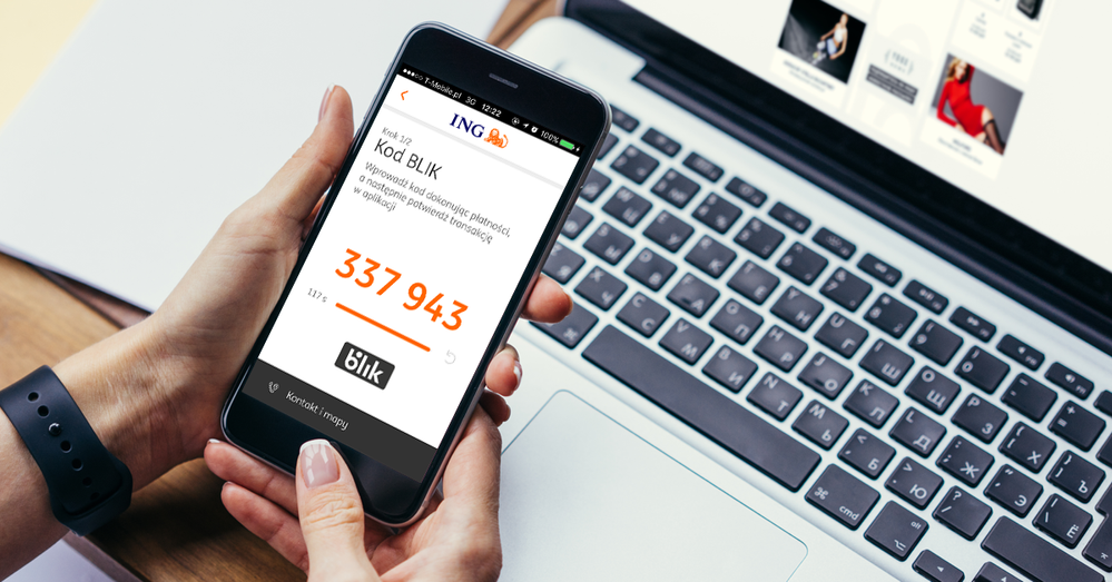 BLIK w Moim ING